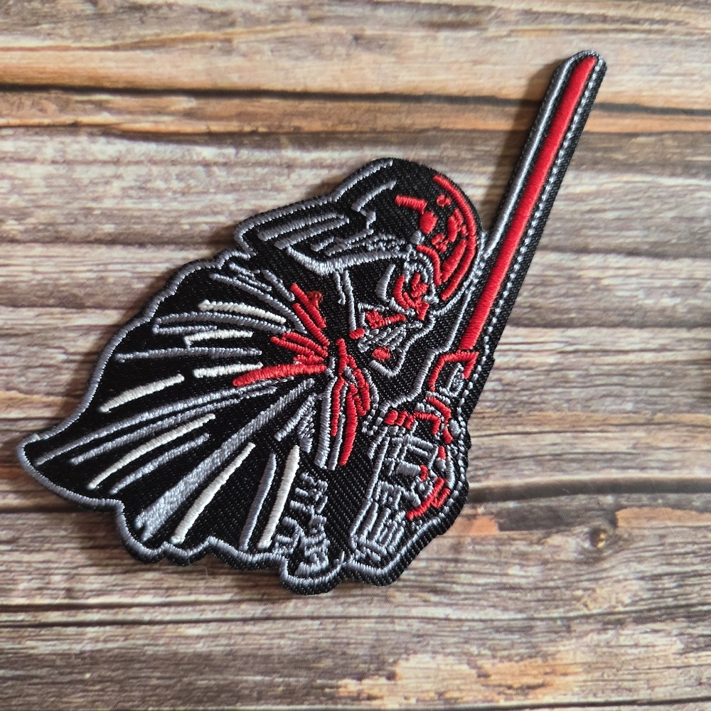 Darth Vader Sith Lord Star Wars 80's 90'S Scifi Embroidered Iron On Patch